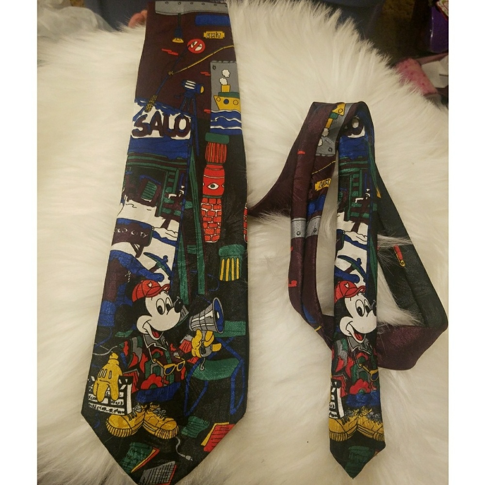 Disney Mickey Mouse Italian Vintage Tie